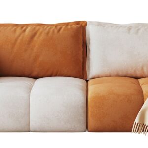 Flannel Stain Resistant Standard Sofa - Image 2