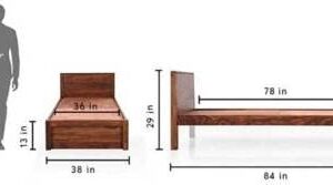 single size bed, bed