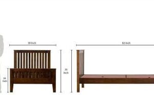 single size bed, bed