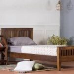 single size bed, bed