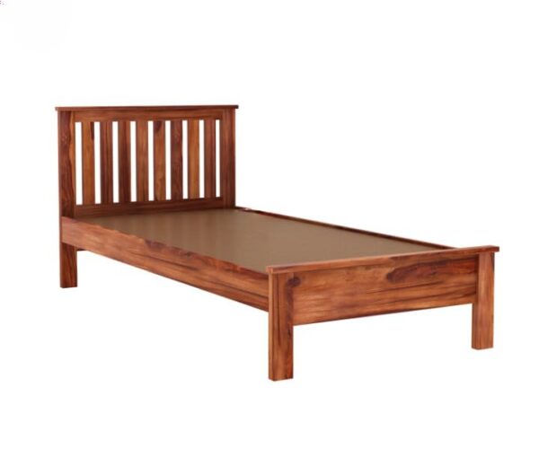 queen king single size bed, king queen single size bed, queen king size bed, king queen size bed, large king queen size bed, queen bed, king bed, king size bed, queen size bed, large size bed, full size bed, sheesham wood single bed frame, solid sheesham wood bed 208 x 102 cm, eco friendly sheesham wood bed for bedroom, affordable sheesham wooden bed in India, single bed with natural grain walnut finish, DIY assembly sheesham bed with instructions,