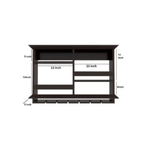 Bar Cabinet, Wall Hanging Mini Bar, Wooden Bar Cabinet, Mini Bar Cabinet for Home, Wall Mounted Bar Cabinet, Glass Storage Cabinet, Home Bar Furniture, Sheesham Wood Mini Bar, Stylish Bar Cabinet,