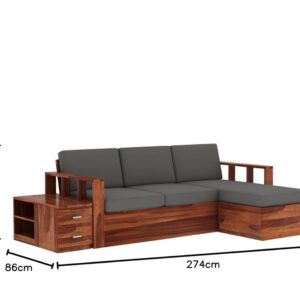 L Shape 4 Seater Sofa