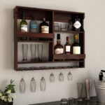 Bar Cabinet, Wall Hanging Mini Bar, Wooden Bar Cabinet, Mini Bar Cabinet for Home, Wall Mounted Bar Cabinet, Glass Storage Cabinet, Home Bar Furniture, Sheesham Wood Mini Bar, Stylish Bar Cabinet,