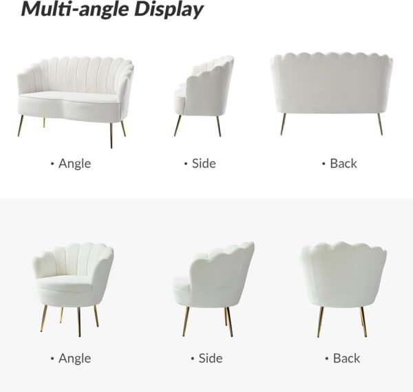 sofa set, sofa chair, accent chairs, velvet loveseat, loveseat, 3 piece velvet living room set, velvet loveseat and 2 accent chairs