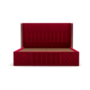 queen king size bed, king queen size bed, queen bed, king bed, king size bed, queen size bed, upholstered storage bed with box base , engineered wood king size storage bed ,