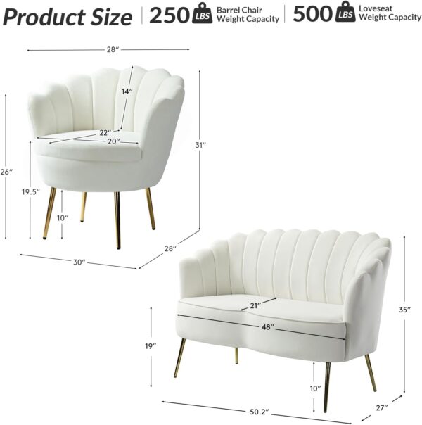 sofa set, sofa chair, accent chairs, velvet loveseat, loveseat, 3 piece velvet living room set, velvet loveseat and 2 accent chairs