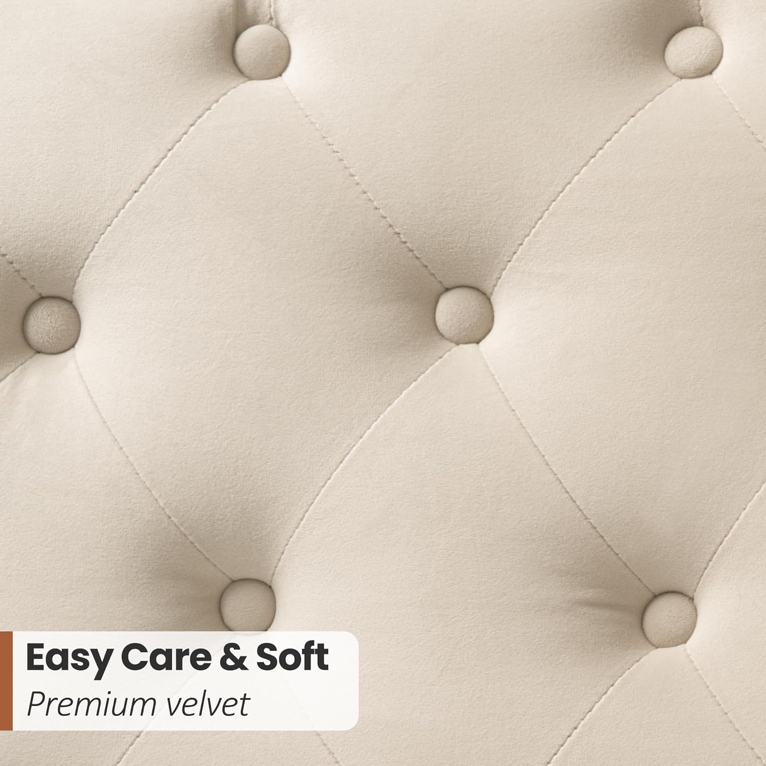 king queen size bed, queen bed, king bed, king size bed, queen size bed, velvet tufted wingback queen bed, cream beige upholstered platform bed frame, glam tufted queen bed with nailhead trim, tall headboard queen bed 50 inch