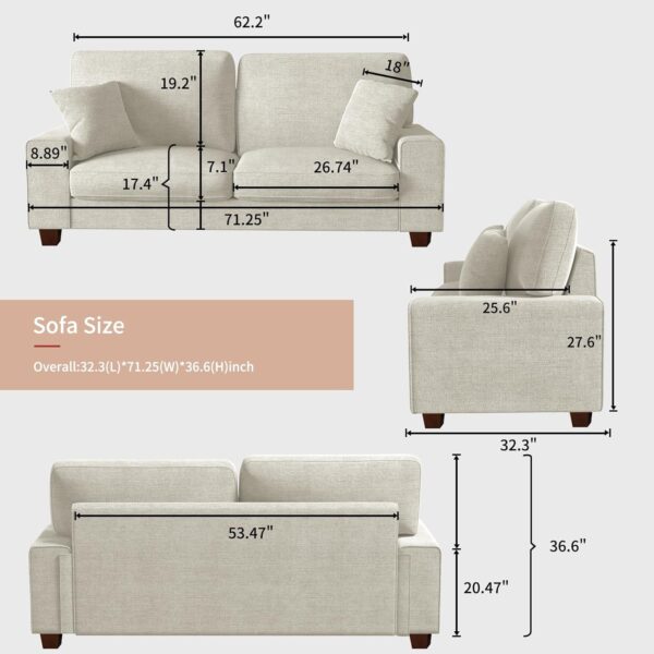loveseat sofa, small sofa, fabric couch, couch sofa