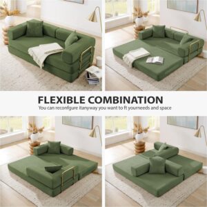 folding sofa bed, sofa bed, king size sofa bed, king floor sofa, convertible 3 seat sofa, folding floor couch, corduroy sofa bed