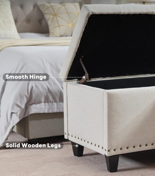 ottoman bench, storage ottoman bench, coffee table bench, storage ottoman, ottoman with storage, oversized storage ottoman bench, chenille corduroy storage ottoman