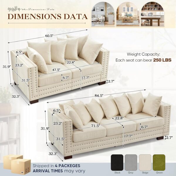 velvet sofa, velvet couch, velvet couch with storage, velvet sofa with nailhead trim , mid century modern velvet couch with storage , underseat storage living room sofa