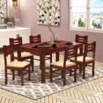 Dining Table, Dining Table Set, Dining Table with Cushion Chairs, Wooden Dining Table, Furniture Dinner Table, Dining Table Chairs Set, Cushioned Dining Chairs, Dining Furniture Set, Modern Dining Table Set, Home Dining Furniture,