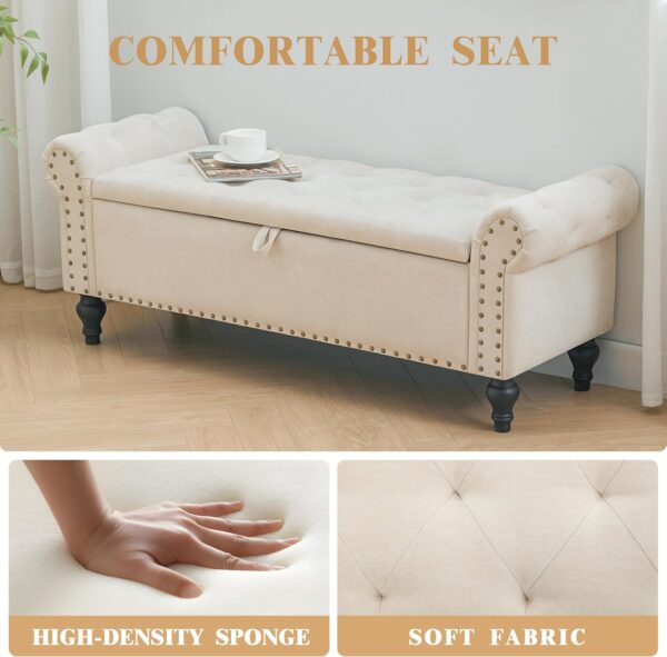 ottoman bench, storage ottoman bench, coffee table bench, storage ottoman, ottoman with storage, oversized storage ottoman bench, chenille corduroy storage ottoman