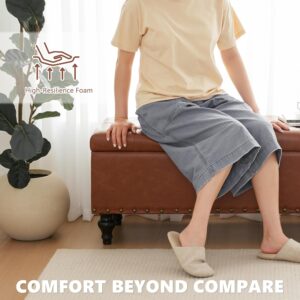 ottoman bench, leather ottoman bench, leather storage ottoman bench, storage ottoman bench, coffee table bench, storage ottoman, ottoman with storage, oversized storage ottoman bench, faux leather storage ottoman bench, leather end of bed bench with storage