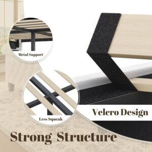 queen king size bed, king queen size bed, queen bed, king bed, king size bed, queen size bed, traditional sleigh bed queen upholstered, velvet sleigh bed with wingback headboard, quiet no squeak queen bed frame 800 lb capacity, queen platform bed no box spring needed