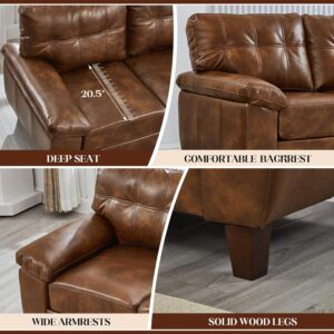 faux leather sofa, leather sofa, leather couch, faux leather couch , faux sofa, mid century modern faux leather couch , faux leather sofa with hidden storage