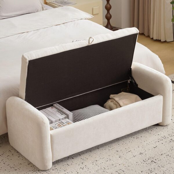 ottoman bench, storage ottoman bench, coffee table bench, storage ottoman, ottoman with storage, oversized storage ottoman bench, chenille corduroy storage ottoman