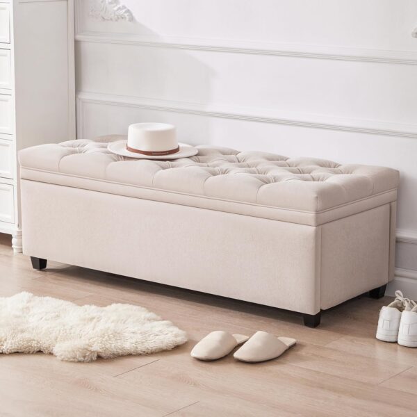 ottoman bench, storage ottoman bench, coffee table bench, storage ottoman, ottoman with storage, oversized storage ottoman bench, chenille corduroy storage ottoman