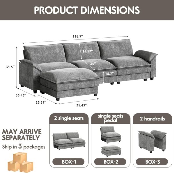 sectional sofa, sectional sofa couch sectional couch, elegant chenille sectional sofa for living room , deep seat memory foam sectional couch