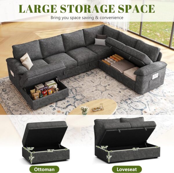 sleeper sofa, sectional sleeper sofa, sofa with storage, fabric sofa bed