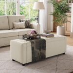 ottoman bench, storage ottoman bench, coffee table bench, storage ottoman, ottoman with storage, oversized storage ottoman bench, chenille corduroy storage ottoman