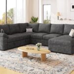 sleeper sofa, sectional sleeper sofa, sofa with storage, fabric sofa bed