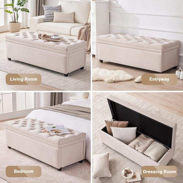 ottoman bench, storage ottoman bench, coffee table bench, storage ottoman, ottoman with storage, oversized storage ottoman bench, chenille corduroy storage ottoman