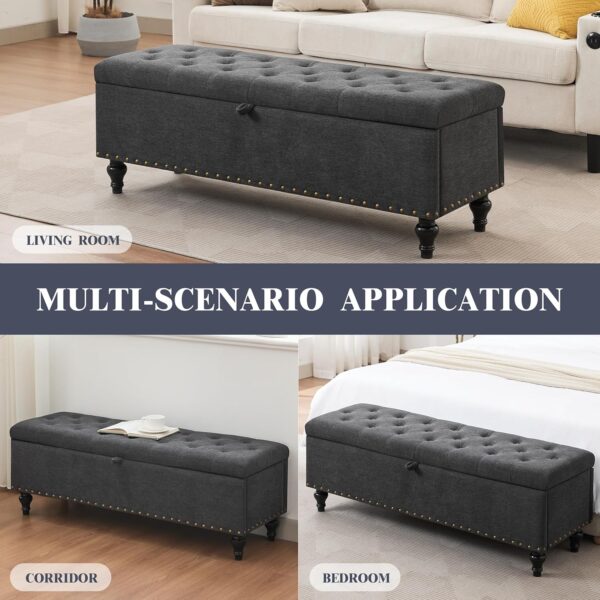 ottoman bench, storage ottoman bench, coffee table bench, storage ottoman, ottoman with storage, oversized storage ottoman bench, chenille corduroy storage ottoman