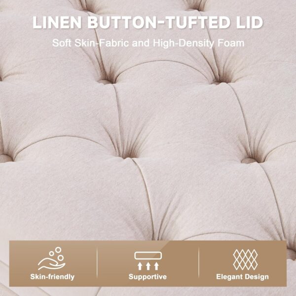 ottoman bench, storage ottoman bench, coffee table bench, storage ottoman, ottoman with storage, oversized storage ottoman bench, chenille corduroy storage ottoman