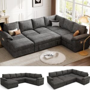 sleeper sofa, sectional sleeper sofa, sofa with storage, fabric sofa bed